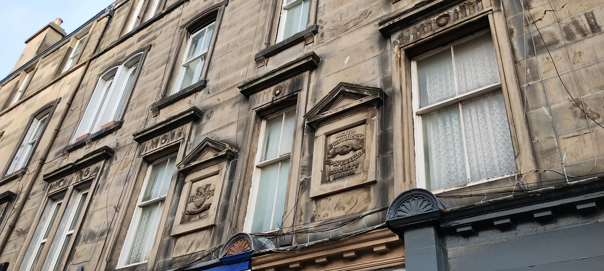Traditional Scottish sandstone building — the kind of property Caledon repairs and restores